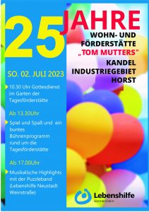 25 Jahre Wohn- und Förderstätte in Kandel-Minderslachen 1