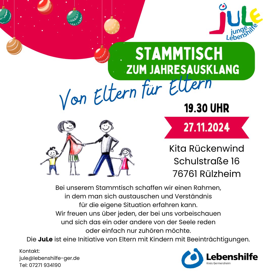 juLe Stammtisch am 27. November 2024 1