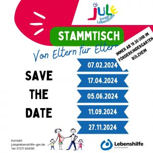 Save the Date – JuLe Stammtische 2024 1