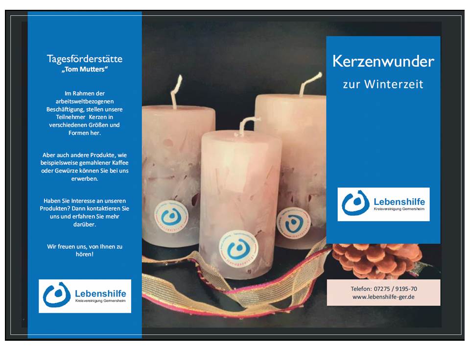 Selbsthergestellte Kerzen 1