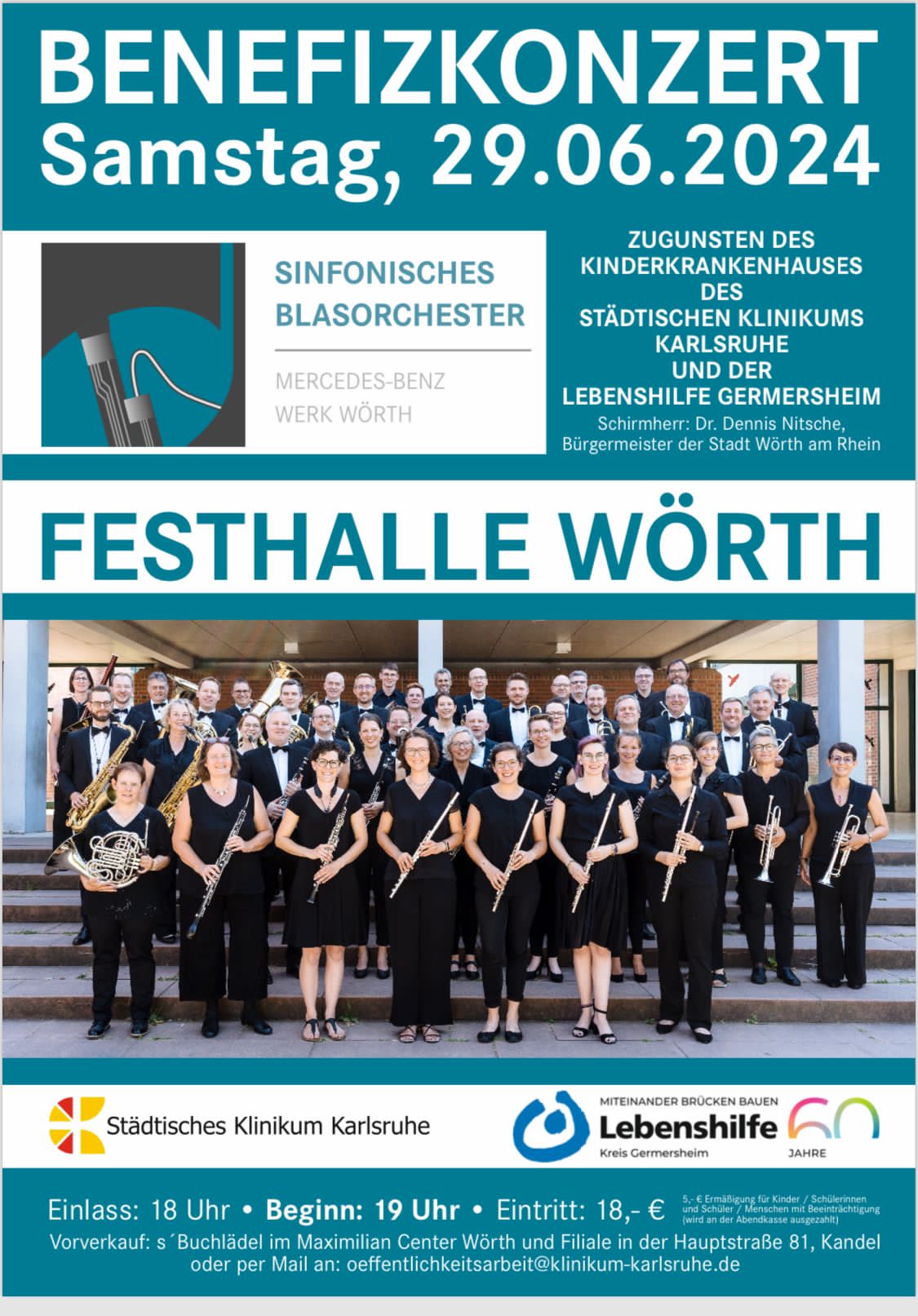 Benefizkonzert mit dem Sinfonischen Blasorchester Mercedes Benz Werk Wörth 1 Benefizkonzert mit dem Sinfonischen Blasorchester Mercedes Benz Werk Wörth 1